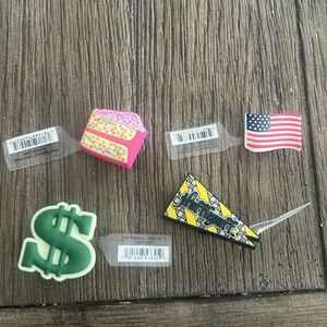 NWT 4 Jibbitz Croc Charms